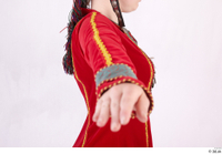  Photos Medieval Turkish Princess in cloth dress 1 Turkish Princess formal dress red dress upper body 0014.jpg
